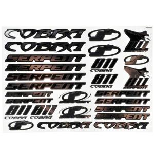 600332 S811 Cobra Decal Sheet (Chrome) (2)