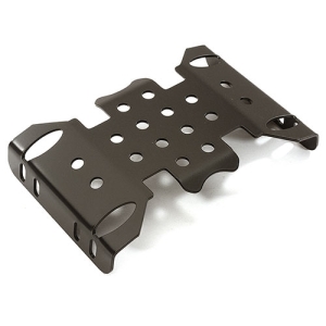 C28473BLACK Metal Protection Center Skid Plate for Axial 1/10 SCX10 II Off-Road
