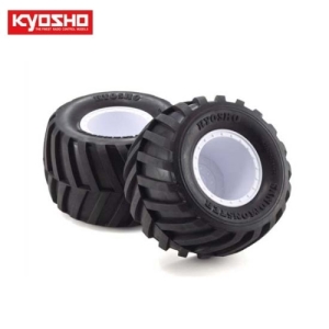 KYEZTH001WS GluedTire＆Wheel(FZ-02L-BT/W/Soft/2pcs)