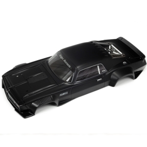 ARA410007 FELONY 6S BLX PAINTED DECALED TRIMMED BODY (BLACK)