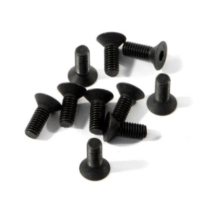 Z082 FLAT HEAD SCREW M3x8mm (HEX SOCKET/10pcs)