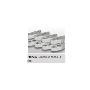 NOV71022A Aluminum shoes (4 pcs)