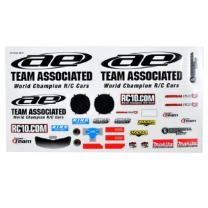 AA91219 SC10B Team AE Body Decal Set (SC10B)