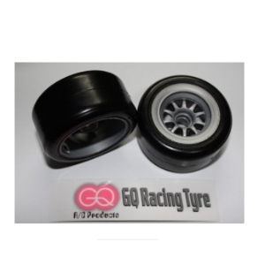 [한정특가]GQ-F1-F-RUBBER 1:10(T7)Mounted Tire Medium Front