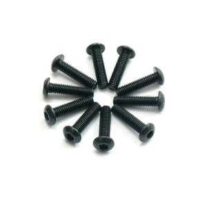 ZR-BHM3X15 Zeppin Racing Hex Button Head Steel Screw M3X15 10pc