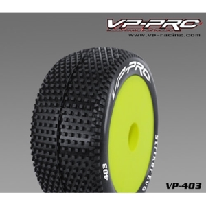 (1:10 버기용 타이어+휠)Striker Evo1/10  4WD Elec. Offroad Buggy Rear  Rubber Tyre Unglued[Durango Yellow dish rim]   *** 한봉지 2개 포함&amp;#160;&amp;#160;