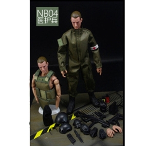 NB04  군인 운전수 #NB04 Rock Hobby 1/6 Willys Driver 30CM