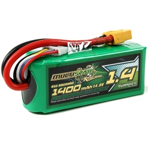 9210000167-0 MultiStar Race Spec 1400mAh 4S 65C Lipo Pack