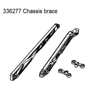 336277 front &amp; rear chassis brace set