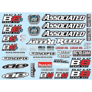 AA91742  B6 Decal Sheet