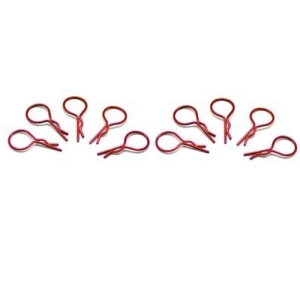 AM-103115 big body clip 1/10 - metallic red (10)