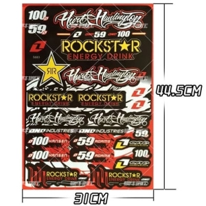 락스타 알  Rock Star R  Decal Sheet   데칼 시트&amp;nbsp;&amp;nbsp;