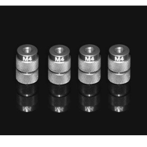 ARROW MAX 4mm ALU NUT FOR 1/10 SET-UP SYSTEM (4)