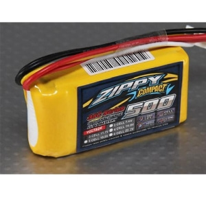 ZIPPY Compact 500mAh 3S 35C~45C Lipo Pack (항공용/락클/미니)