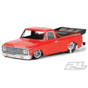 AP3557 1972 Chevy C-10 Clear Body for Slash 2wd Drag Car &amp; AE DR10 (with trimming)