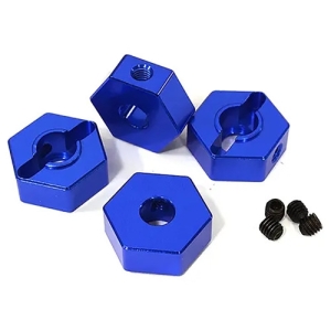 C29090BLUE Billet Machined Wheel Hex (4) for Arrma 1/10 Granite 4x4 3S BLX