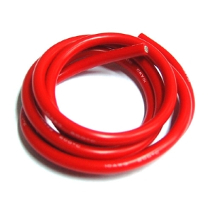 [추천상품]UP-WS10R Silicon Wire 10AWG (RED : 1mtr) : 실리콘와이어 10게이지