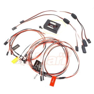 SDY-0135 Slidelogy 8 LED RC Car 1.0 LED system w/ Flashing Head Light For RC Drift
