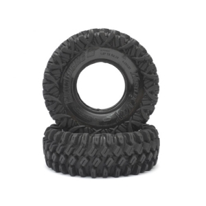 BRTR19001-SS HUSTLER M/T Xtreme 1.9 Rock Crawling Tires (Snail Slime™ Compound) W/ 2-Stage Foams 4.45 X 1.57 (Super Soft)
