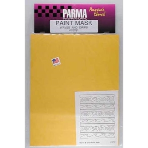 PARC5751 Parma 1/10 Long Lick Flames Paint Mask
