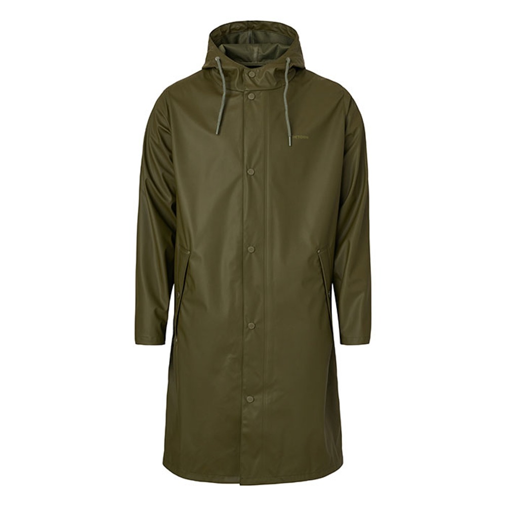 WINGS LONG RAIN JACKET 800375518-Olive Night