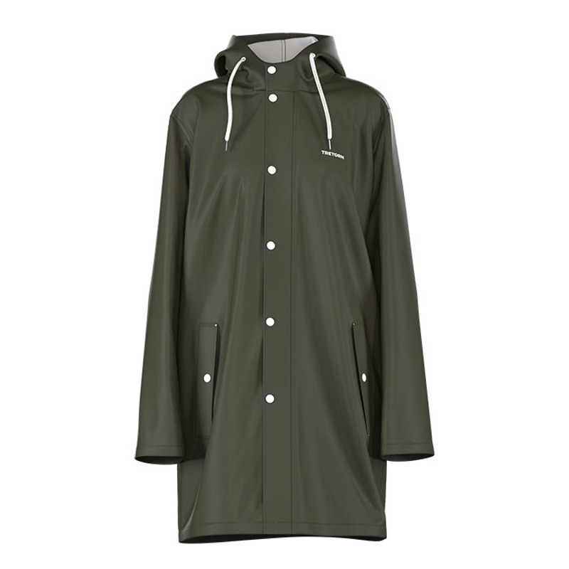 WINGS RAINJACKET 475563067-Forest Green