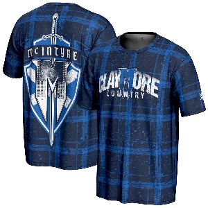 드류 맥킨타이어[Claymore Country]WWE 프로스피어 티셔츠 (6월 5일)