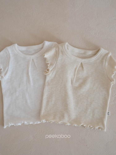 피카부 미미 baby티셔츠(단품) 아기 여름 티셔츠 외출복