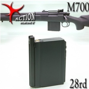 [ActionArmy] KJ M700 28발 롱탄창(#탄창2)