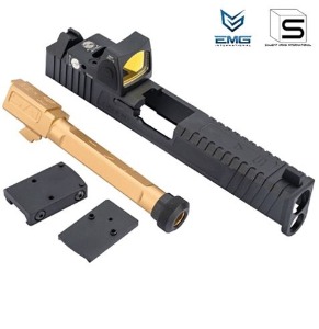 EMG SAI TIER ONE Upgrade Slide Set for UMAREX / VFC GLOCK 17 GBBP ( RMR ) ( UMAREX G17 Gen 4 ) - RMR 영점 조절 X