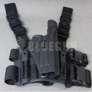 [레플] P226용 BlackHawk Leg Holster SET (#8C)