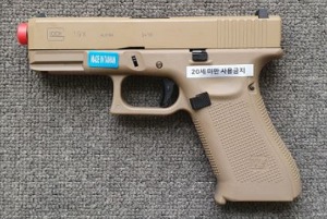 [WE] GLOCK 19X (G19X) Gen5 탠칼라 가스핸드건