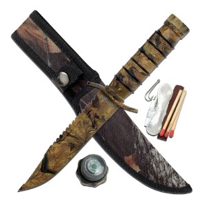 SURVIVOR FIXED BLADE KNIFE HK-695CAA-FAC archery