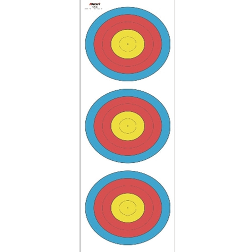 DECUT TARGET FACE 5-RING / 10PcsA-FAC archery