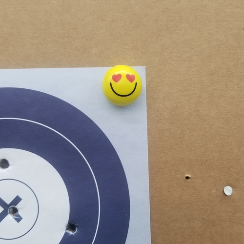 LUCKY DRAW EMOJI TARGET FACE PIN 4PcsA-FAC archery