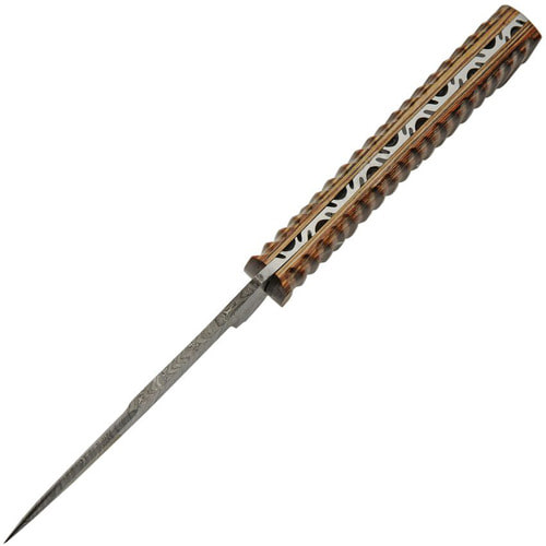 DAMASCUS FIXED BLADE KNIFE DM1331A-FAC archery