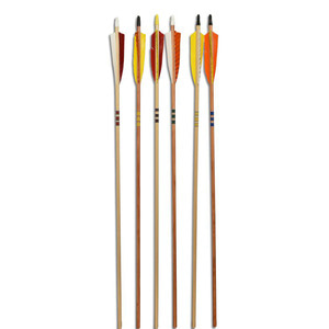 ROSE CITY WOOD ARROW PREMIUM 12PCSA-FAC archery