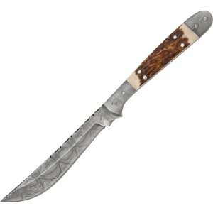 DAMASCUS FIXED BLADE KNIFE DM1024A-FAC archery