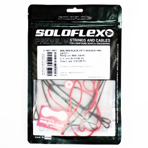 FLEX ARCHERY CUSTOM SOLOFLEX COMPOUND STRING WIN &amp; WIN BLACK 2017 SHADOW PRO 34 EZ-1A-FAC archery