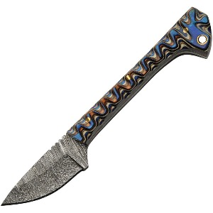 DAMASCUS FIXED BLADE KNIFE DM1320BLA-FAC archery