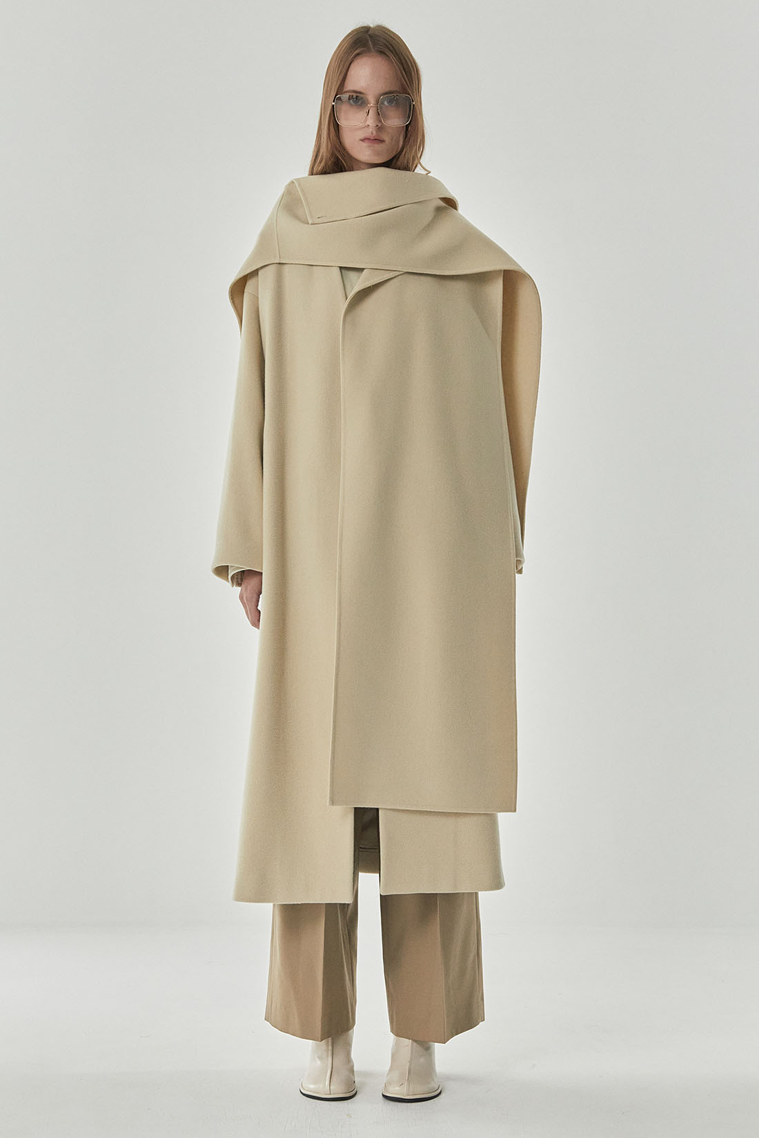 CASHMERE ANGORA  COAT