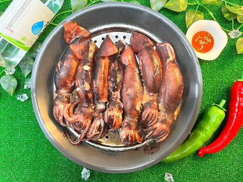 [단독] 신선함을 그대로 통찜으로 맛보세요, 한입 통찜 오징어 1kg