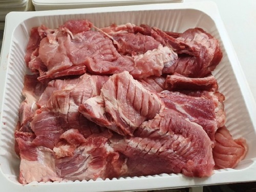 [김포] 달짝지근한 맛의 양념갈비! 한돈 수제 양념갈비1kg