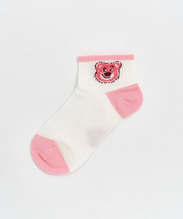 러블리 핑크베어 socks (5p)