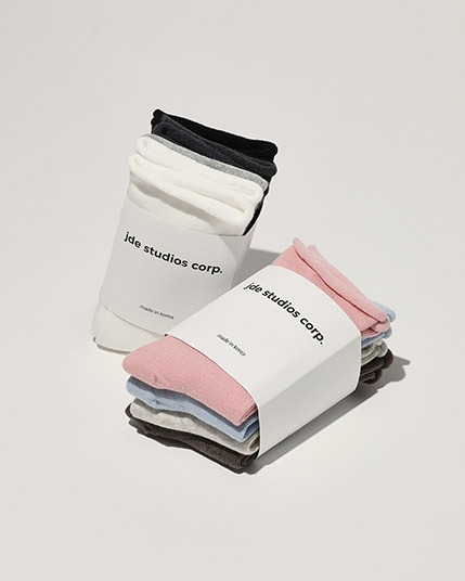 [신규혜택] 메이드 돌돌이 socks (4p)