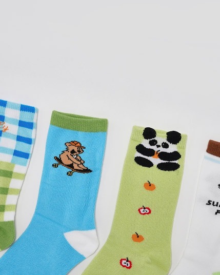 스케이트 보드 socks (4p)