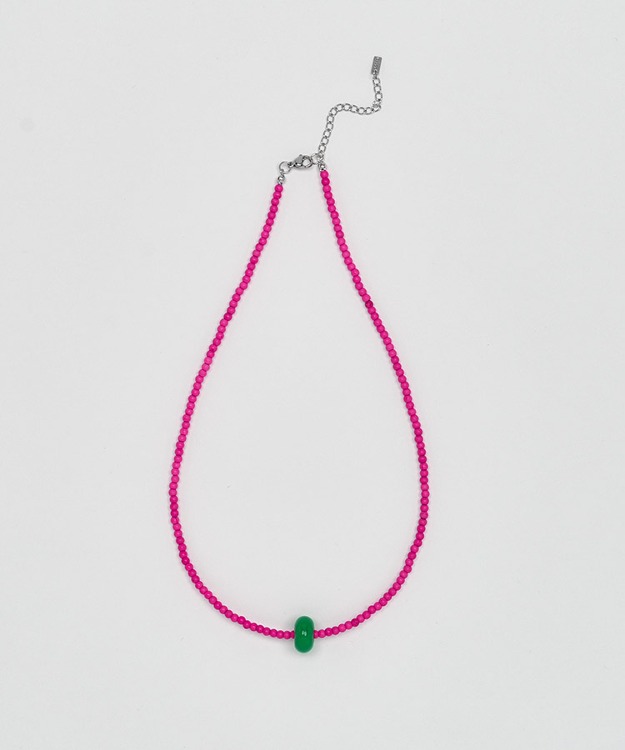 몬드 비즈 necklace (1p)
