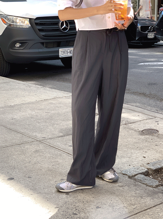 네즈 나일론 pants (3 color)