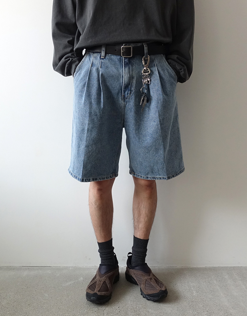 Eaton Blue Denim Shorts