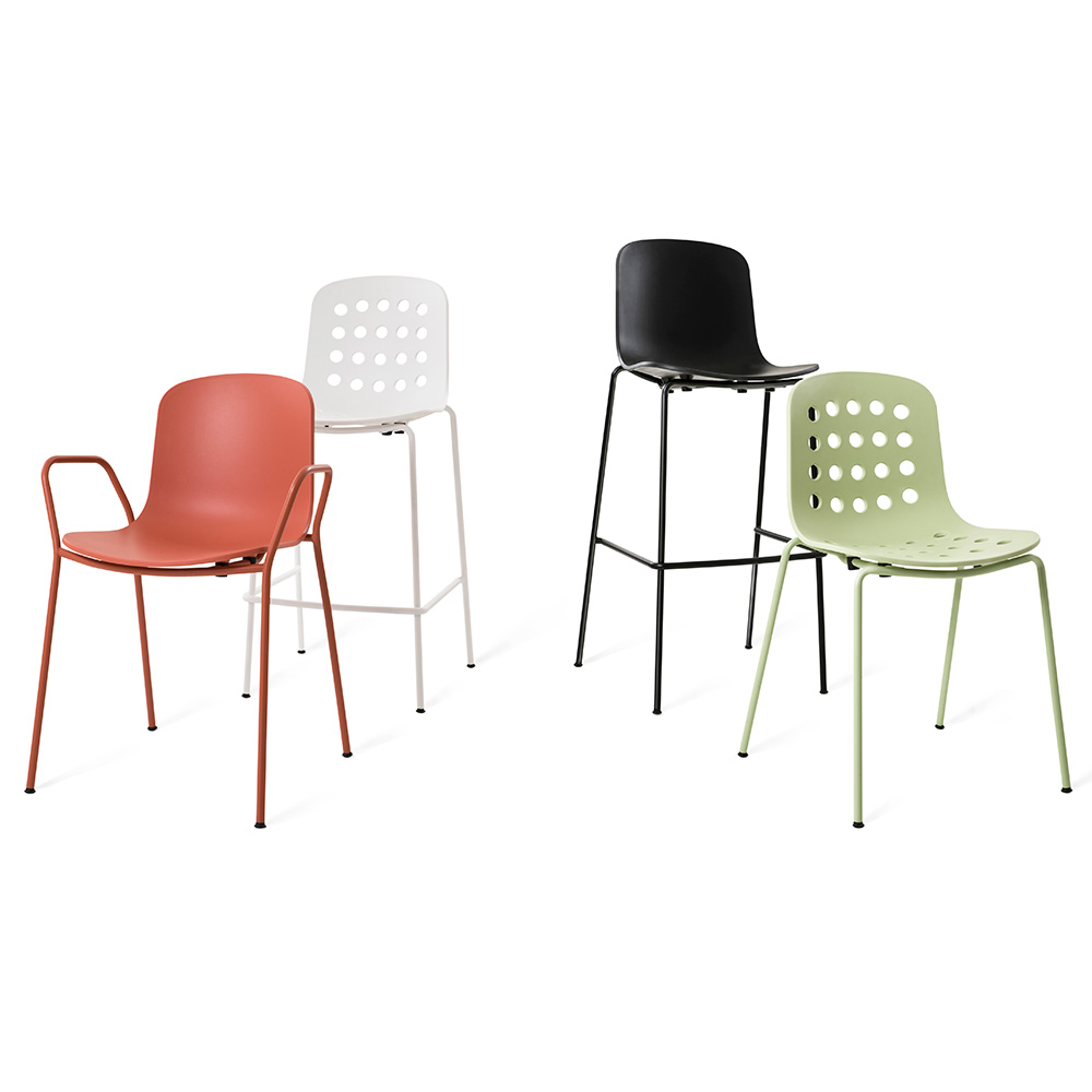 HOLI TO-1606 Low Bar Stool - CLOSED